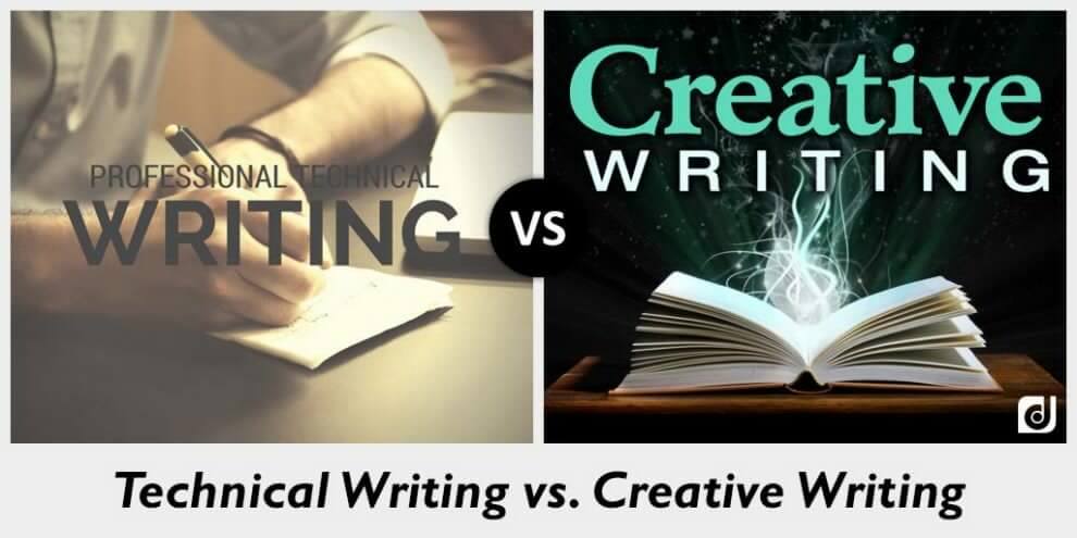 similarities between technical writing and creative writing brainly