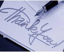I Will Write You A Customized Thank You Note To Send To Employers After An Interview
