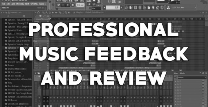 review your music and give you feedback