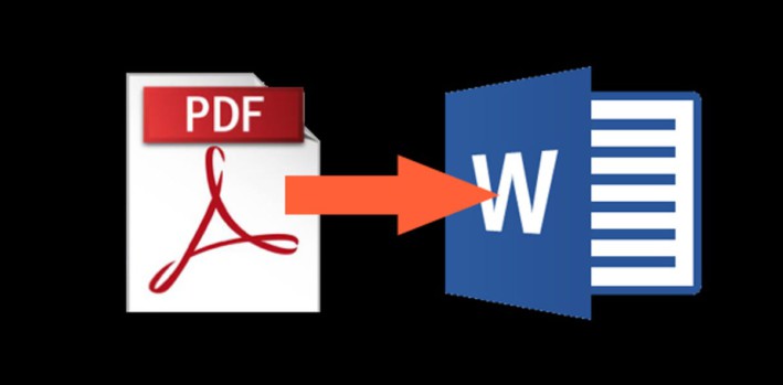 Copy writing of PDF file into words