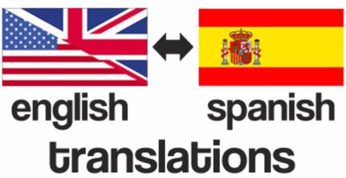 Translating from English to Spanish